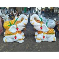 ราคา ช้างถือถุงเงินถุงทองคู่ละ สูง 42 ลำตัวยาว 40 cm (24534836812)
