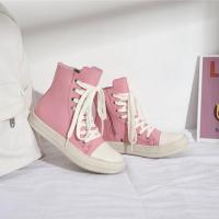ราคา Rick Original Shoes Rric Owens Womens Sneakers Mens Sneakers Shoes Streetwear Men Shoe Mens Cal Shoes Canvas Boots (20298960372)