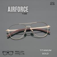 ราคา AirForce แว่นสายตายาวโปรเกรสซีฟเลนส์ รุ่น แอร์ฟอร์ส T 1165 วัสดุ Titanium แว่นสายตายาวโปรเกรสซีฟเลนส์AUTOเลนส์ไร้รอยต่อ (22099723370)