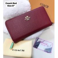 ราคา กระเป๋าสตางค์ โค้ชช ซิปรอบใบยาว (7628133678)