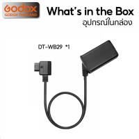 ราคา Godox Battery DT WB29 Dummy Battery Cable สำหรับใช้แทน Godox Battery WB29 D Tap Port to AD200 AD200Pro AD200ProII Godox Thailand (24980738164)