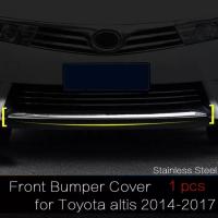 ราคา Xuming ตะแกรงกลางแผ่นปิดด้านหน้า ด้านหลังกันชนสำหรับ TOYOTA Corolla Altis 2014 2015 2016สแตนเลสโครเมี่ยมตัด (12991250871)