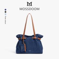 ราคา MOSSDOOM Letty bag กระเป๋าสะพายไหล่ ดีไซน์ผ้ายีนส์ ใบใหญ่ จุของได้เยอะ (127082046233)