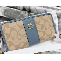 ราคา กระเป๋าสตางค์ โค้ชช ซิปรอบใบยาว (12725297586)