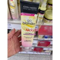 ราคา New model imported from the UK John Frieda Blonde Hair Brightening Silky Refreshing Shampoo Moisturizing Conditioner Gentle Cleansing Hair Mask TasteWorld (126965186983)