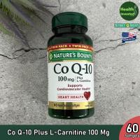 ราคา Natures Bounty Co Q 10 Plus L Carnitine 100 Mg 60 Rapid Release Softgels โคคิวเท็น (21625574963)