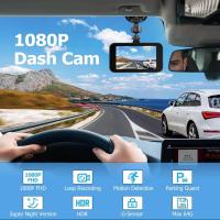 ราคา กล้องติดรถ FHD1080P กล้องหน้า กล้องติดรถยนต์ มุมกว้าง 170 องศา Car dash camera (24705548200)
