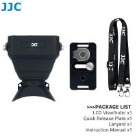 ราคา JJC ตัวค้นหาภาพ LCD กล้องเอนกประสงค์ Eyecup 300 ขยายดูสำหรับ Canon EOS R50 R10 R8 R 6D Mark II 77D 800D Fujifilm X S10 Sony ZV 1 II ZV 1M2 ZV E1 ZV 1 ZV 1F R7 FX3 RX100 A7M3 A7 III A7C ZV 1F Nikon Z30