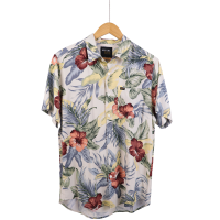 ราคา BOVY PREMIUM RAYONXCOTTON FLOWER SHIRT เสื้อเชิ้ตพรีเมี่ยมเรยองลายดอกไม้BAS11274 (21543144691)