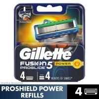 ราคา GILLETTE FUSION PROGLIDE 5 POWER 4 REFILLS ชุดใบมีดโกนหนวดอุปกรณ์เสริมสำหรับโกนหนวดรุ่นพิเศษจำนวน 4 ชิ้นไม่มีด้าม (19393008385)