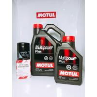ราคา MOTUL Multipower Plus 5W 30 4 1ลิตร ฟรี กรองน้ำมันเครื่อง TOYOTA Wish CAMRY 03 12 ACV30 ACV40 ACV50 51 1AZ SXV10 20 3S 5S แท้ 1ลูก (731494249)