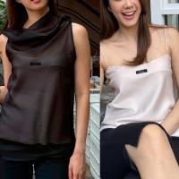 ราคา Patcha co SOFT SHEER HIGHNECK TOP เสื้อแขนกุด คอเต่า ผ้าซีทรู PCCT046 (127093100865)