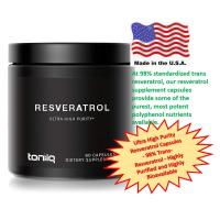 ราคา เรสเวอราทรอล Toniiq Ultra High Purity Resveratrol 60 Capsules เรสเวอราทรอล ต้านอนุมูลอิสระ (24268862451)