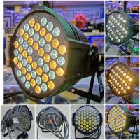 ราคา ไฟพาร์ Par 54led 3w5w แสงวอร์ม ขาว warm white มี 4 ตัวเลือกให้กด LED Par 54Led ไฟดิสโก้ Disco light (6396986184)