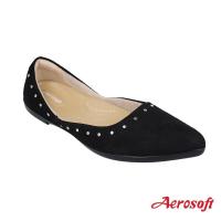 ราคา Aerosoft รองเท้าคัชชูผู้หญิง เพื่อสุขภาพ รุ่น CW3340 คัชชูสีดำ เบานุ่มสบาย ลดปวดเท้า (23310323338)