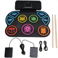 ราคา 10ปี การรับประกัน SUPOR Electric Drum กลองไฟฟ้า ระบบเสียง 3D รอบทิศทาง แถมฟรีอุปกรณ์เสริม กลองชุด กลองไฟฟ้า กลองชุดเด็ก กลองชุด กลองไฟฟ้าพกพา (26031951580)