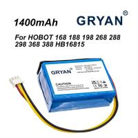 ราคา GlobeTrove แบตเตอรี่ลิเธียมไอออน AE502945P HB16815 14 8V 1400mAh สำหรับหุ่นยนต์ทำความสะอาดหน้าต่าง HOBOT 168 188 188C 198 268 288 298 358 368 388 G101 (126966038141)