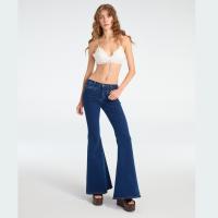 ราคา SS25 JANESUDA Boot cut Flared Denim กางเกงยีนส์ กางเกงยีนส์ขาม้า (126206612565)