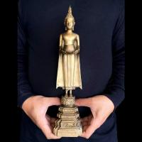 ราคา พระพุทธรูปปางอุ้มบาตร หลวงพ่อวัดบ้านแหลม เนื้อทองเหลือง สูง30ซม บูชาเสริมโชคลาภเงินทองมีกินมีใช้ B (11448451730)