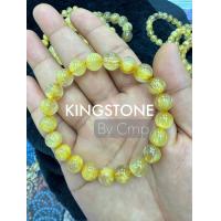 ราคา GOLDEN RUTILATED QUARTZ PREMIUM GRADE กำไลหิน ไหมทองคำ เกรดพรีเมียม 8 10 12 มม (21621110097)