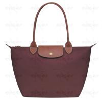 ราคา ผู้ขายสิงคโปร์ Longchamp ของแท้100 Le Pliage ต้นฉบับ M กระเป๋าทรงสี่เหลี่ยมมีหูหิ้วสะพายไหล่ ผ้าใบรีไซเคิล (24593501639)