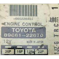ราคา กล่องเครื่องยนต์ ECU Toyota 89661 22670 1JZ G (126471085334)