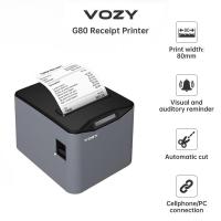 ราคา VOZY G80 เครื่องพิมพ์ความร้อน 80 มม WiFi Bluetooth USB เครื่องพิมพ์ใบเสร็จ เครื่องพิมพ์ POS พร้อมเครื่องตัดอัตโนมัติ (25387634113)