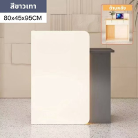 ราคา เคาน์เตอร์ต้อนรับ เคาน์เตอร์ประชาสัมพันธ์ ดีไซน์มุมไม้ เรียบหรู เคาน์เตอร์เก็บเงิน เคาน์เตอร์แคชเชียร์ เคาน์เตอร์สำนักงาน โต๊ะเคาน์เตอร์ มีลิ้นชัก (25507756785)