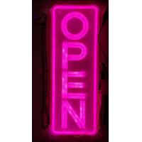 ราคา ป้ายไฟ ป้ายไฟร้าน ป้ายไฟopen ป้ายไฟวิ่ง ป้ายไฟนีออน ป้ายไฟled open ทรงตั้ง สีชมพู (19840715617)