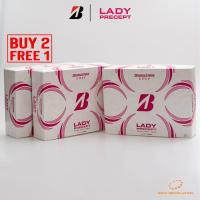ราคา ลูกกอล์ฟ Bridgestone Golf Lady Precept Pink ซื้อ 2 แถม 1 Price 940 THB dz Promotion Buy2 Free1 (8760776725)