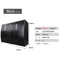 ราคา คู่35W 50W 2 Way Full Range Passive DJ PAลำโพงเสียงระดับมืออาชีพ6 5 8นิ้วBassโฮมเธียเตอร์สำหรับLive Soundคาราโอเกะบาร์โบสถ์ไม้กล่องเสียง (1650400686)