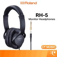 ราคา Roland RH 5 Monitor Headphones หูฟังมอนิเตอร์ หูฟัง (127063544077)