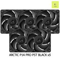 ราคา ARCTIC P12 P14 PRO PST BLACK WHITE พัดลมเคส Fan case สีดำ สีขาว ดำ ขาว fancase 120mm 120 mm 140 140mm 12cm pack1 (25054178251)