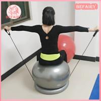 ราคา เก้าอี้ลูกบอลโยคะ Befairy บาลานซ์บอลพร้อมฐานเสถียรภาพเป่าลมและความต้านทาน (24730616839)