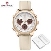 ราคา NAVIFORCE 5045T นาฬิกาผู้หญิง หรูหรา โรแมนติก Multi Function ดีไซน์หลายหน้าปัด ของแท้ 100 ส่งจากไทย (24472398692)