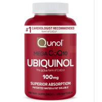 ราคา Qunol Mega Ubiquinol 100mg CoQ10 100 Count Softgels (21838245129)