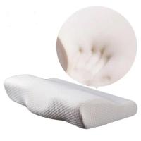 ราคา Slow Rebound Memory Foam Pillow for Neck Pain Cervical Contour Pillow Anti Snore Side Sleepers Pillows with Washable Pillow Case (23439361539)