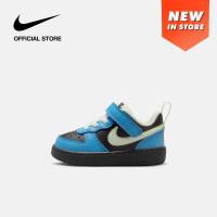ราคา Nike Baby Toddler Court Borough Low Recraft Shoes Black DV5458 012 (26298958454)