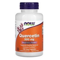 ราคา NOW Foods Quercetin 500 mg 100 Veg Capsules (20437389263)