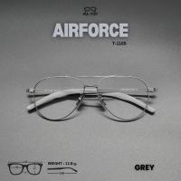 ราคา AirForce แว่นสายตายาวเลนส์ 2 ชั้น Auto มองได้2ระยะ รุ่น แอร์ฟอร์ส T 1165 วัสดุ Titanium ออกแดดเลนส์เปลี่ยนสีเทาดำ (22106009456)