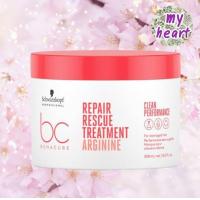 ราคา 1 แถม 1 Schwarzkopf BC Repair Rescue Treatment 500 ml มาส์กบำรุงผมเข้มข้น สูตรวีแกน ปราศจากซิลิโคน (126910321839)
