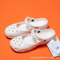 ราคา Ballet cross Womens Crocs 2026 New Summer Beach Non Slip Breathable Lightweight Nurse Sandals (126972893008)