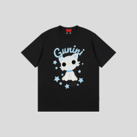 ราคา GOOD BAI เสื้อยืดพิมพ์ลายแมวหุ่นยนต์ดาวขนาดใหญ่ (25876555967)