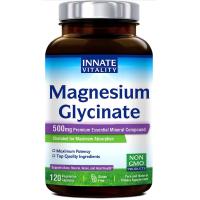 ราคา พร้อมส่ง Magnesium Glycinate 500mg สูตรเข้มข้น 120 Veggie Capsules Innate Vitality (20922443405)