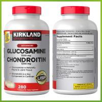 ราคา Exp 05 2029 Kirkland Signature Glucosamine Chondroitin 280 เม็ด (22032239122)