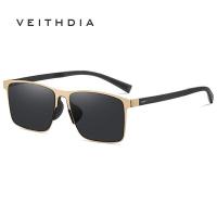ราคา VEITHDIA แว่นตาแฟชั่นแว่นตากันแดดขับรถแว่นกันแดดผู้ชายโพลาไรซ์กรอบสี่เหลี่ยมแว่นตาป้องกันรังสียูวี (24314231147)