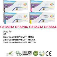 ราคา หมึกเลเซอร์ HP Color LaserJet Pro MFP M153 M176n M177fw 130A สีดำ สีฟ้า สีเหลือง สีแแดง Color Box (746754650)
