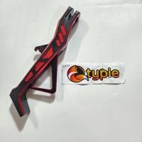 ราคา DAYIONE ขาตั้ง GIORNO สีดำตัดแดง งานCNC FORZA350 LEAD125 PCX160 XMAX300 (126608425472)