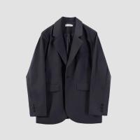 ราคา เสื้อสูททรงบอย Classic ใส่ทำงานได้ทั้งผู้หญิงและผู้ชาย ซับในทั้งตัว สีดำ สีเทา (22641264219)