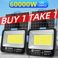 ราคา BINGO ไฟโซล่าเซลล์ LED สปอร์ตไลท์ 200000W ไฟภายนอกอาคารโซล่าเซลล์ กันน้ำ IP67 ไฟโซล่าเซลล์สปอร์ตไลท์ ไฟโซล่าเซลล์สว่าง ไฟโซล่าเซลล์รีโมท ไฟโซล่าเซลล์ภายนอก (126719300855)